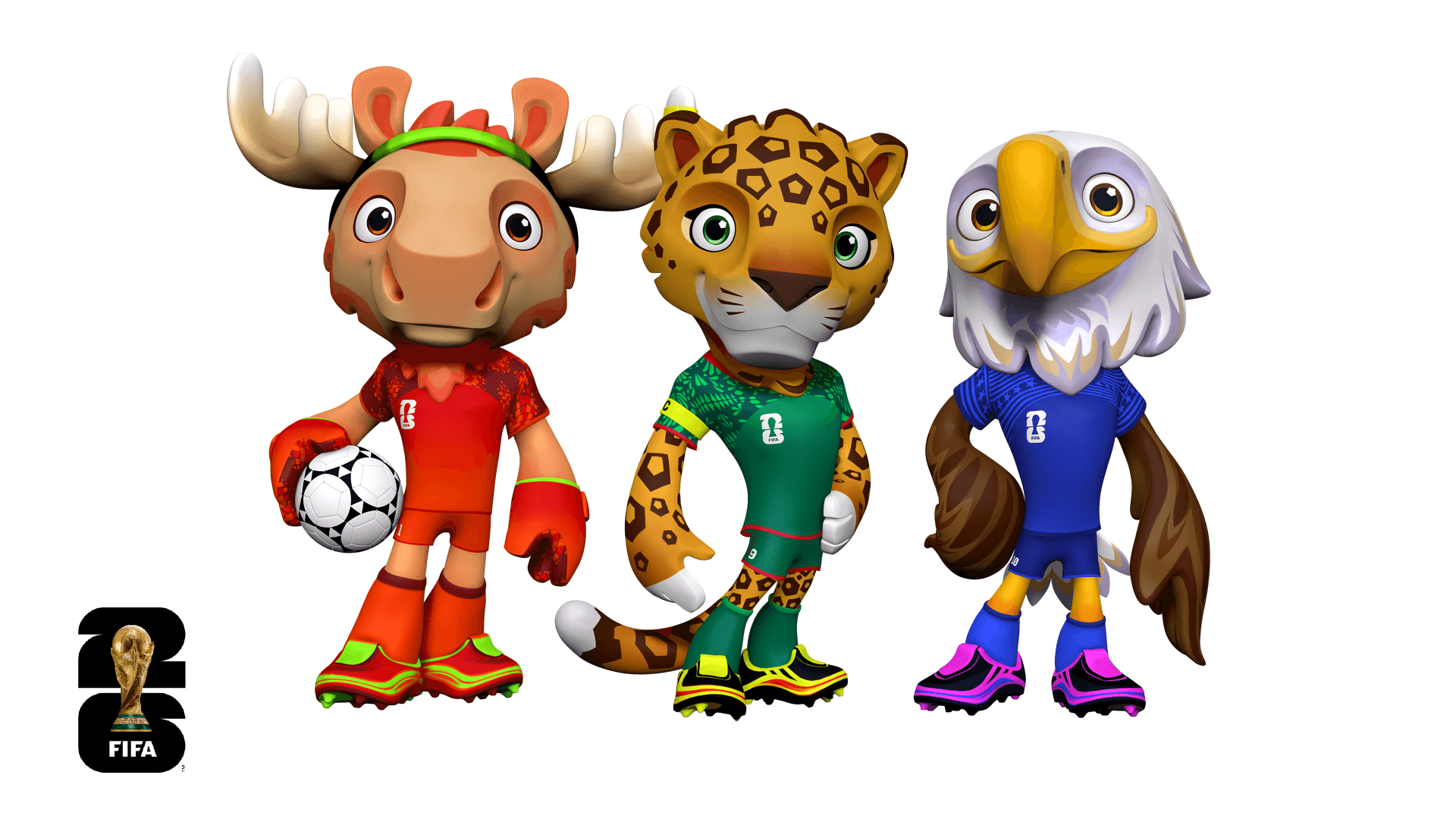 FIFA presentó las mascotas del Mundial 2026