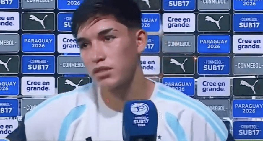 Argentina armó escándalo al perder la final del Sudamericano Sub 17