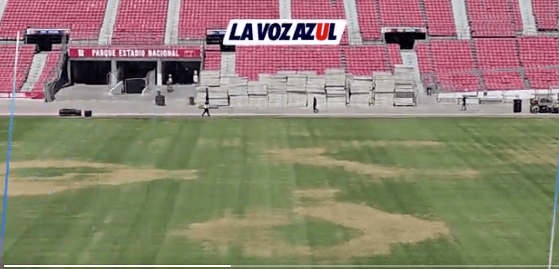 El Estadio Nacional en emergencia: la cancha queda devastada tras Dua Lipa y Oasis a días del duelo entre la U y Coquimbo