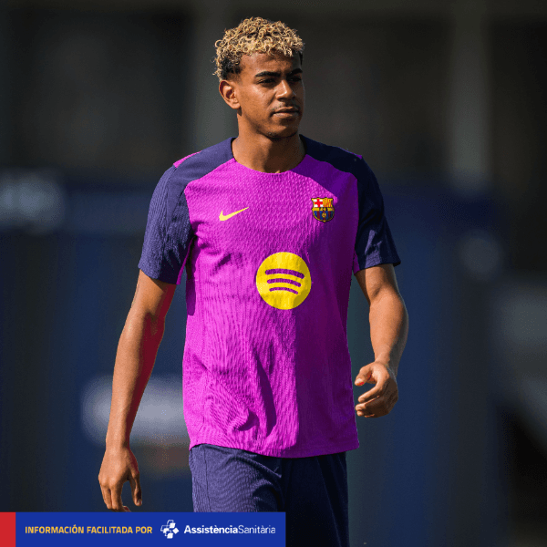 Lamine Yamal descartado ante el Sevilla de Alexis.