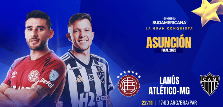 El 2 x 1 que marca la final de la Copa Sudamericana