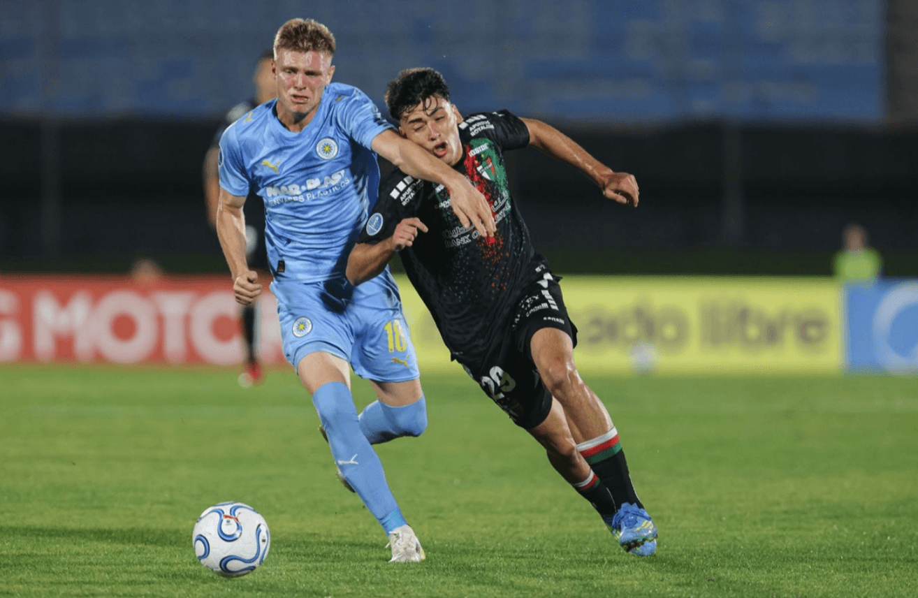 Triste derrota de Palestino ante City Torque