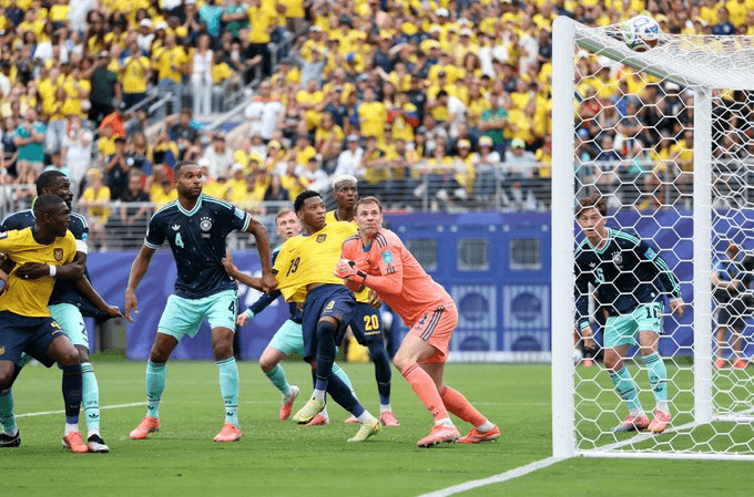 Ecuador logra la hazaña y derrota a Alemania