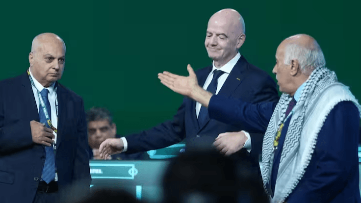Gianni Infantino suma otro papelón: pidió saludo entre Israel y Palestina en un momento de alta tensión