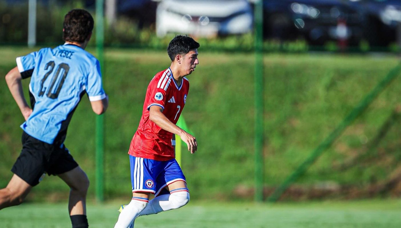 La Roja rescata un empate agónico ante Uruguay en Sudamericano sub 17