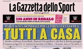 Italia toca fondo: la prensa local habla de “apocalipsis” tras otra ausencia mundialista