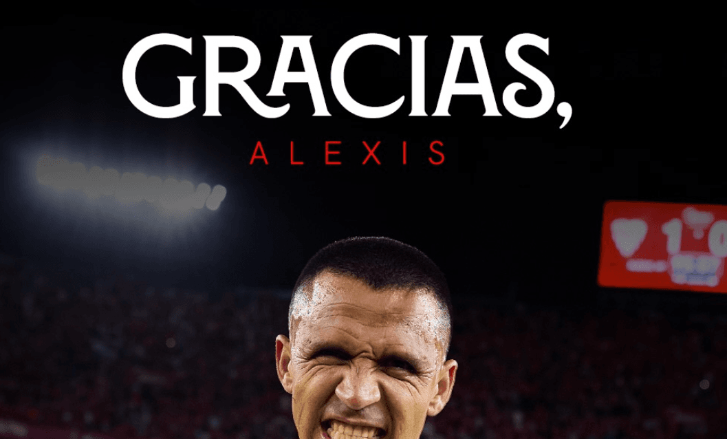 Sevilla oficializa la salida de Alexis Sánchez