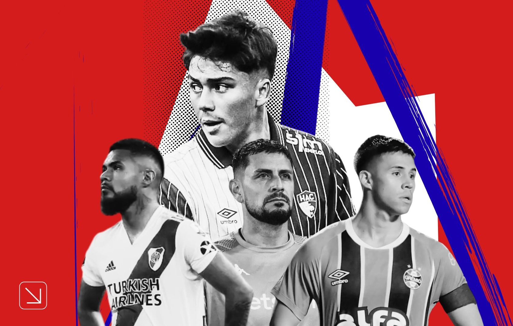 Los chilenos "cortados" en sus equipos