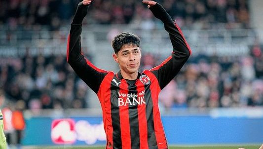 Darío Osorio convirtió un golazo y se lesionó
