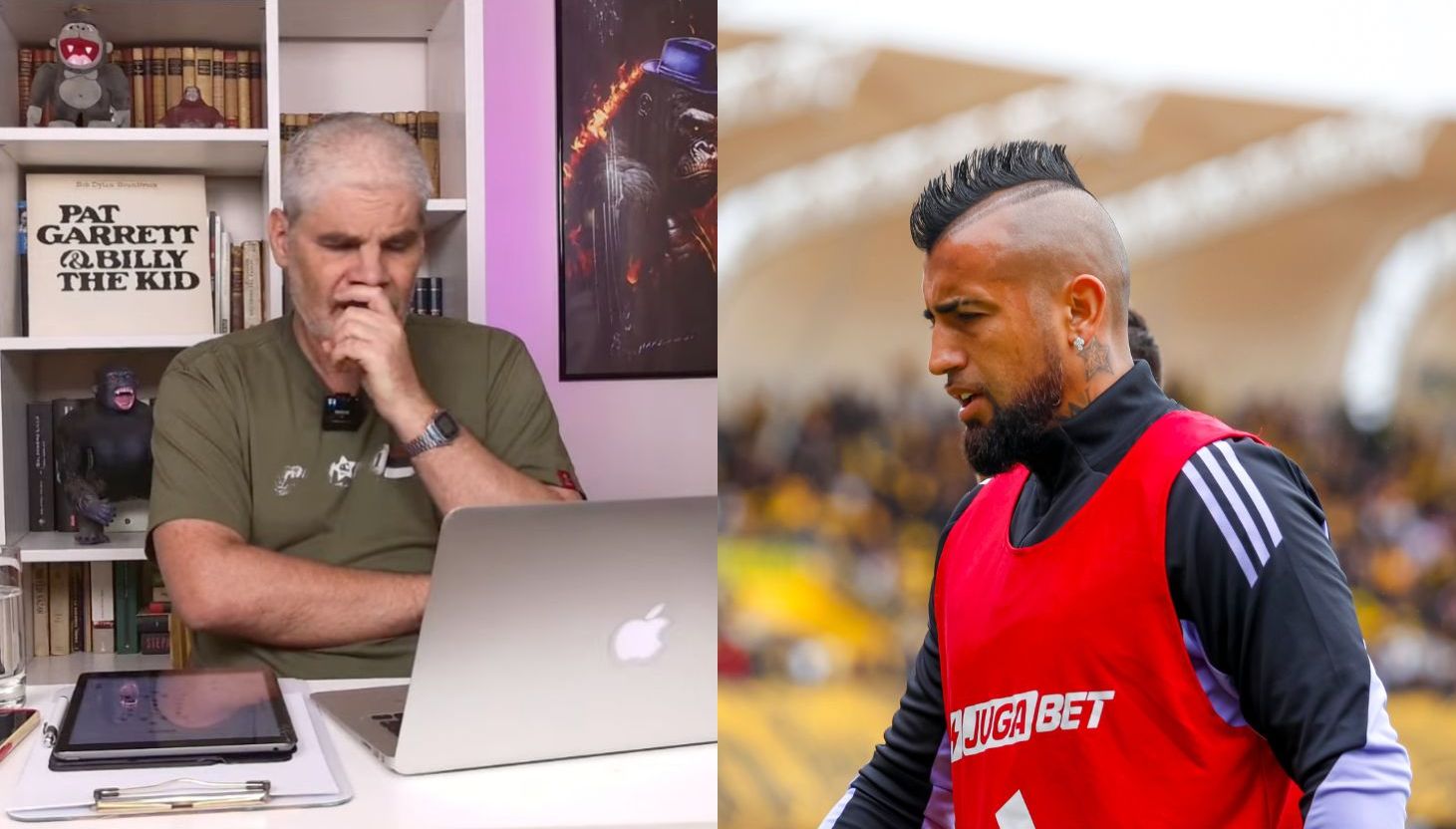 Guarello: "Vidal no puede jugar más de titular en este Colo Colo"