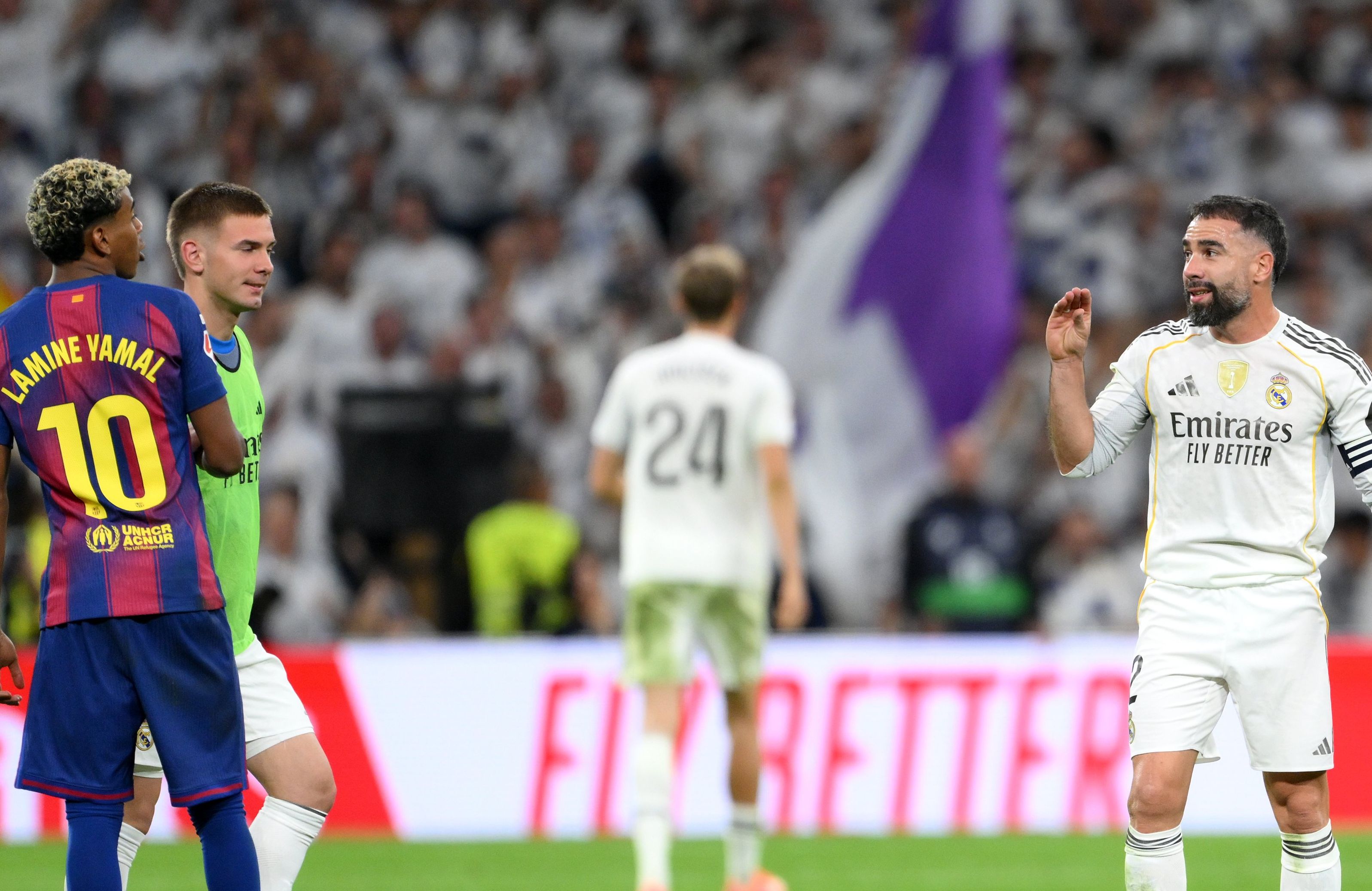 Dani Carvajal a Lamine Yamal: "cierra la boca"