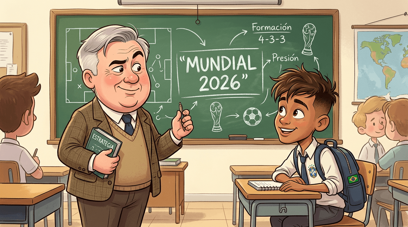 Las tres condiciones de Ancelotti a Neymar para llevarlo al Mundial