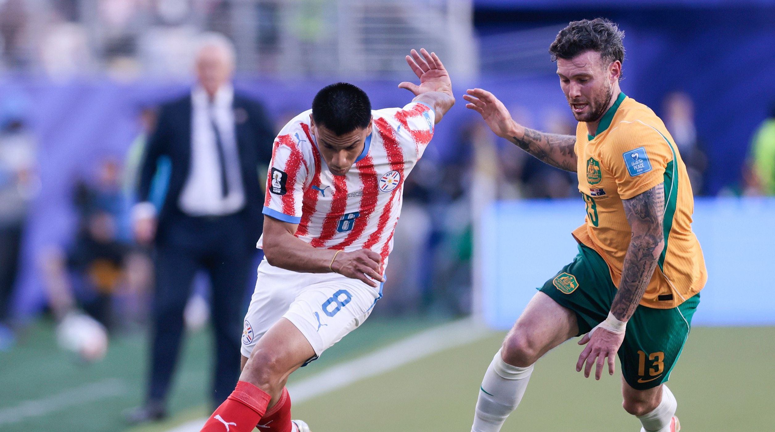 Paraguay empata con Australia y queda en duda con su clasificación 