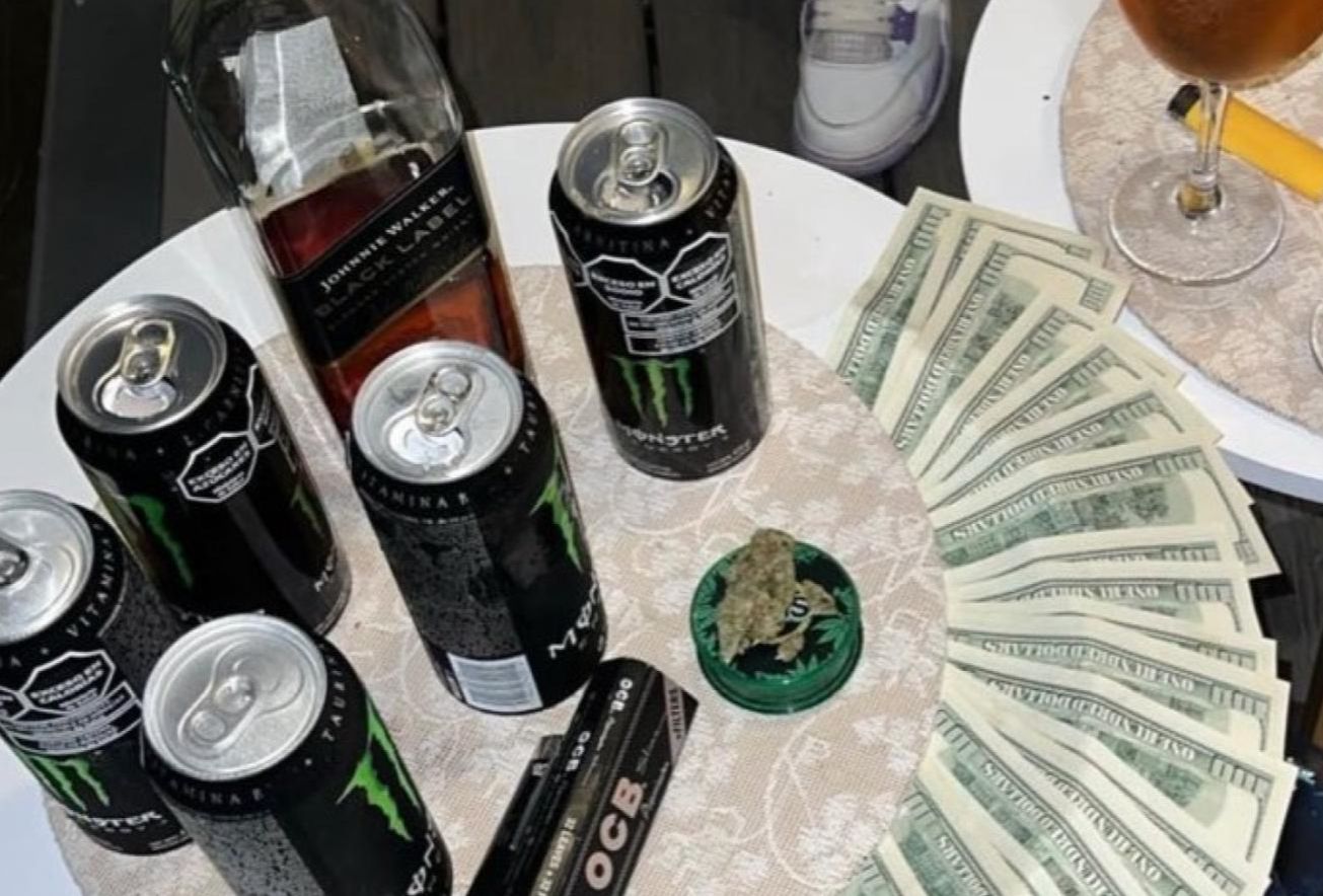 Polémica en Independiente: jugador sube fotos con drogas y alcohol
