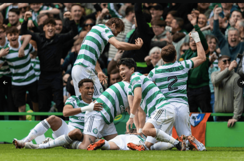 Celtic mató el sueño del Hearts a los 88 minutos