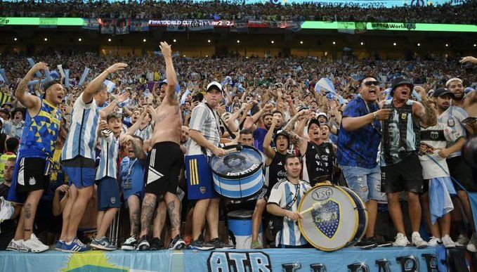 Argentina vetó 34.000 hinchas para el Mundial