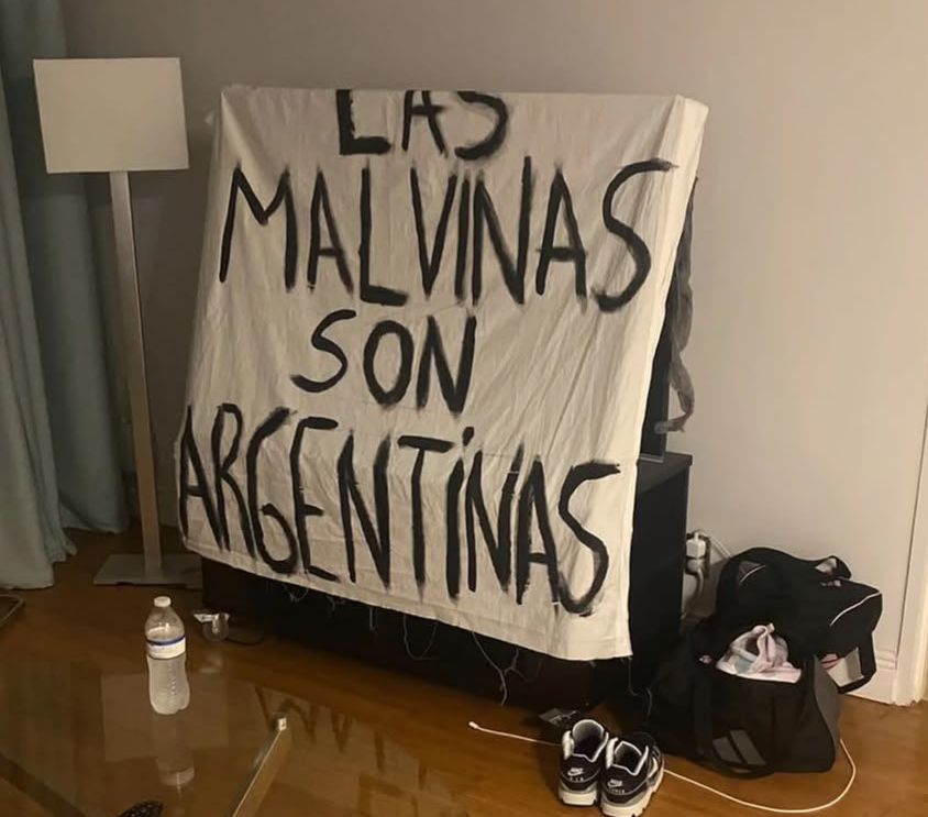 Argentina: la sábana de la polémica