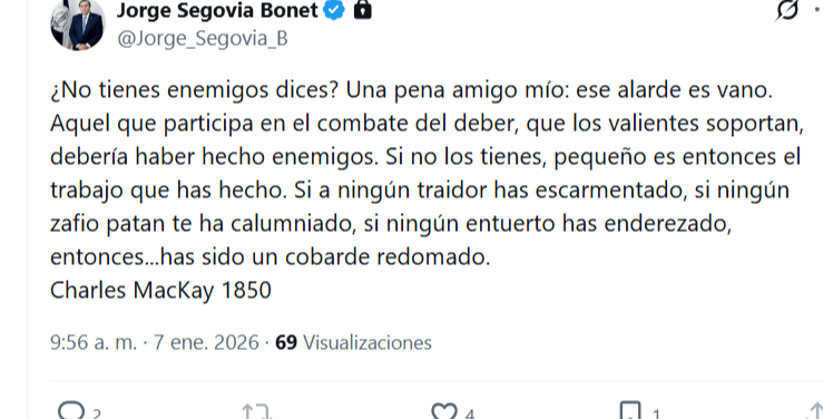 Jorge Segovia y su reflexión tras la fracasada gestión ante la ANFP