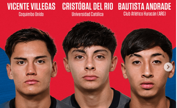 Nómina sub 17 para el Sudamericano sin jugadores de Colo Colo