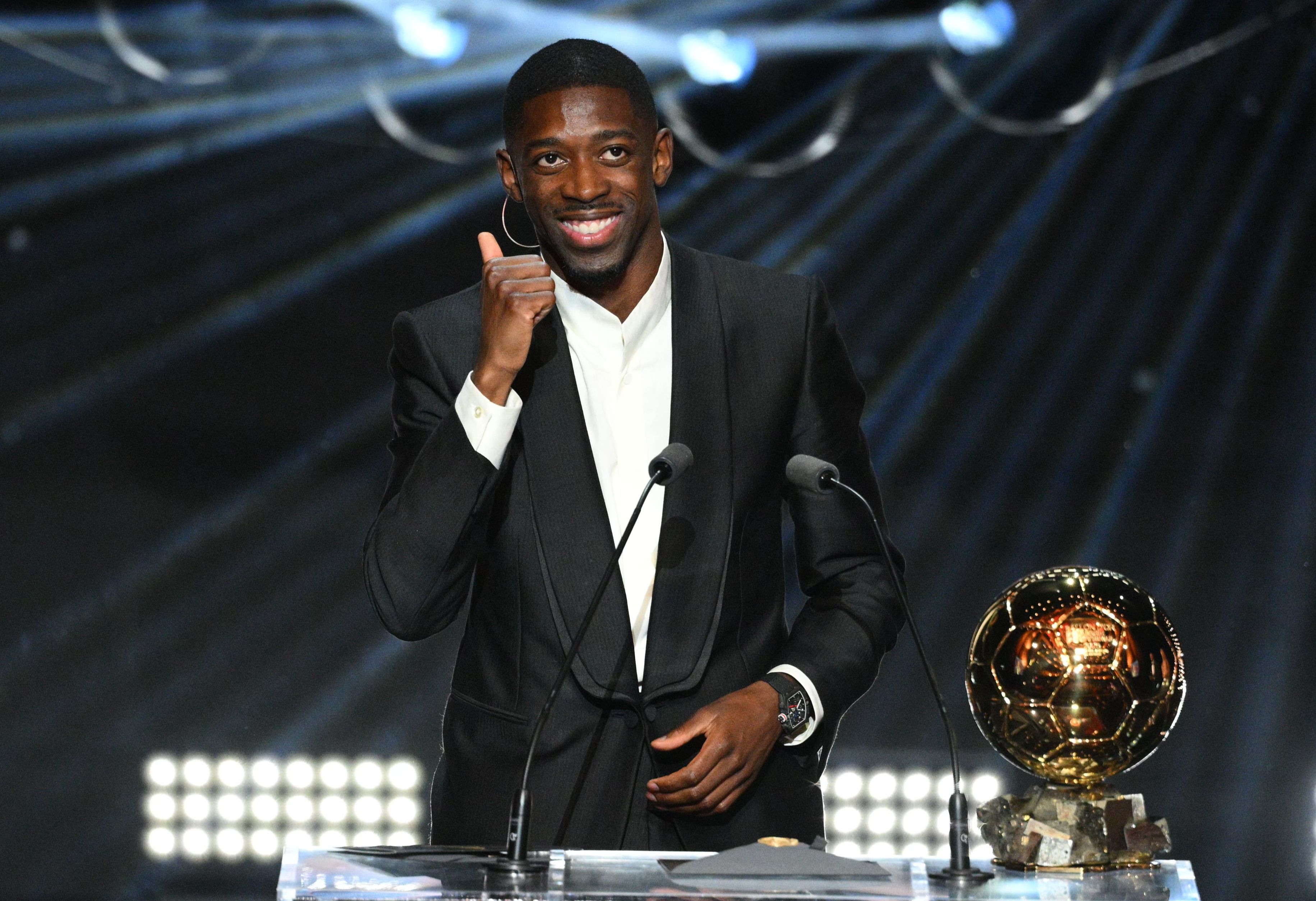 Ousmane Dembélé corona una temporada histórica con el Balón de Oro