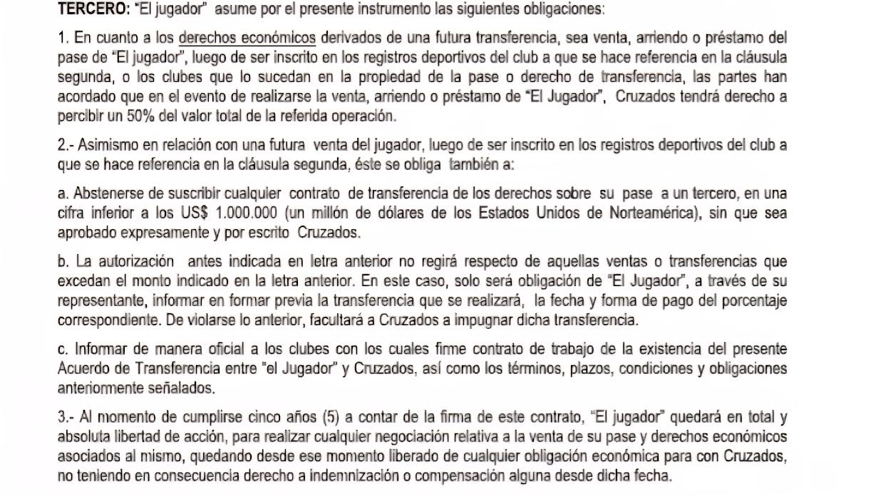 Cuando Universidad Católica cobraba un millón de dólares por dejar libres a sus cadetes