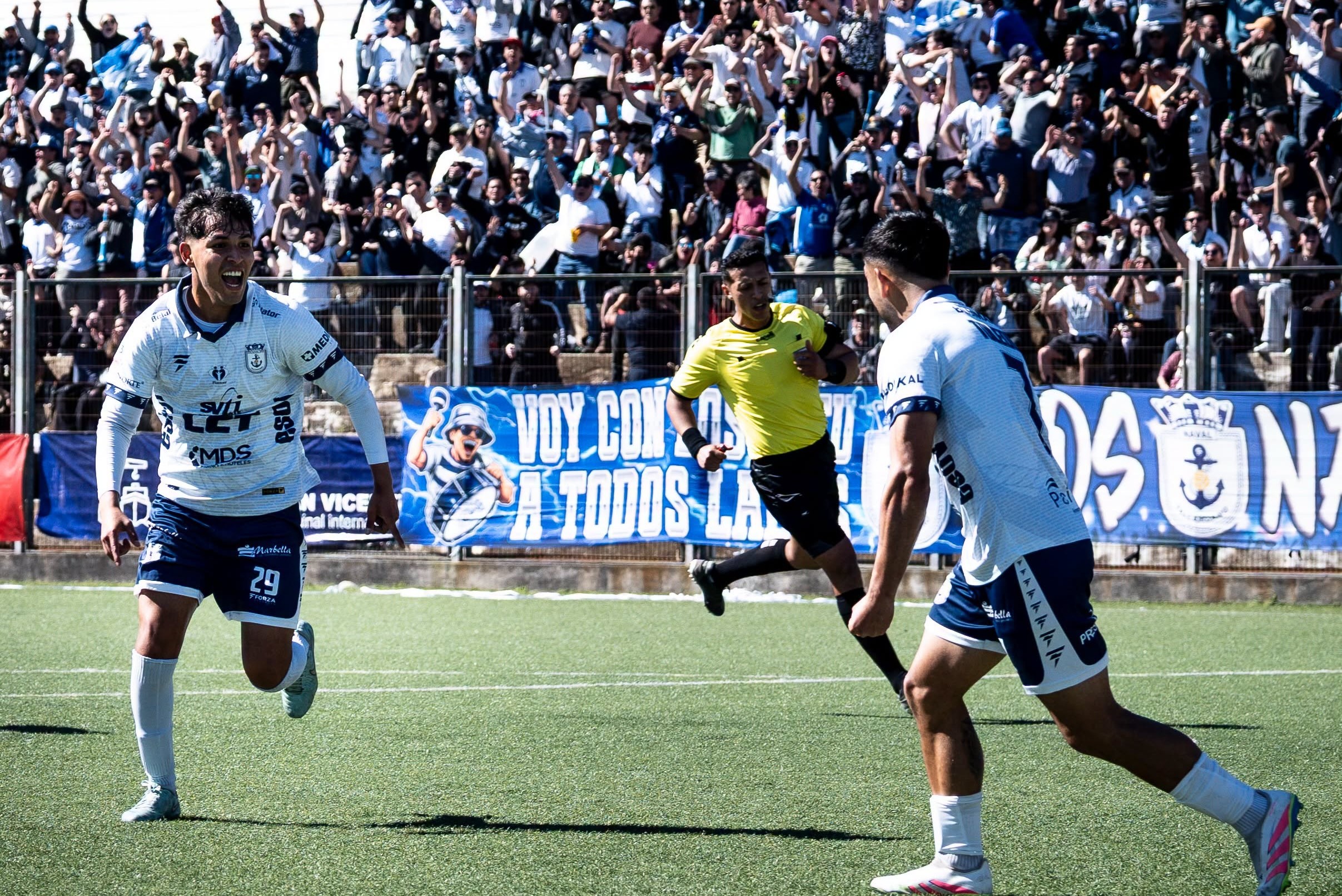 Naval dio el primer “cañonazo” ante Malleco en la liguilla